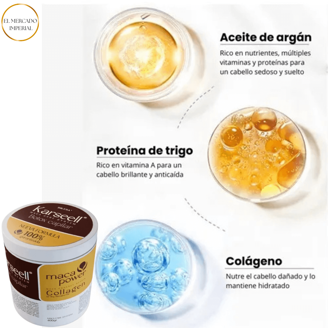 Botox Capilar Colageno KARSEELL Original 400gr