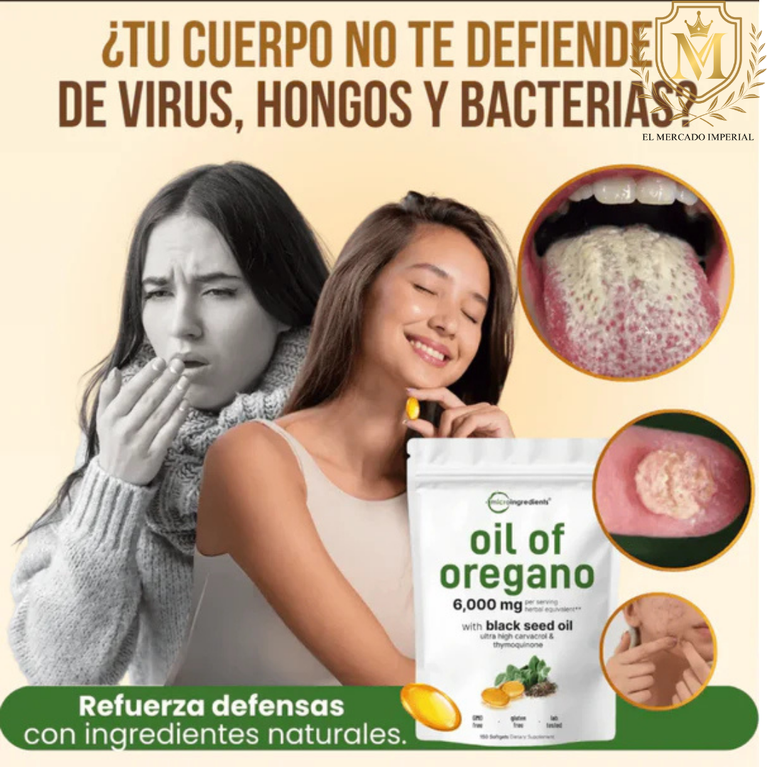 🌿Aceite de Orégano 100% puro y natural/ VitaOreg