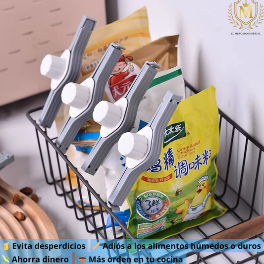 Clip De Sellado Para Bolsas FreshClip™ – Mantén todo fresco y seguro