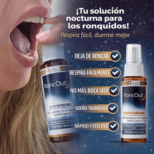 Spray para Ronquidos / RoncOut® 😴✨