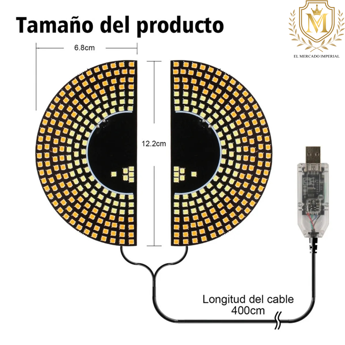 Ojos led parabrisas Devil’s Eye