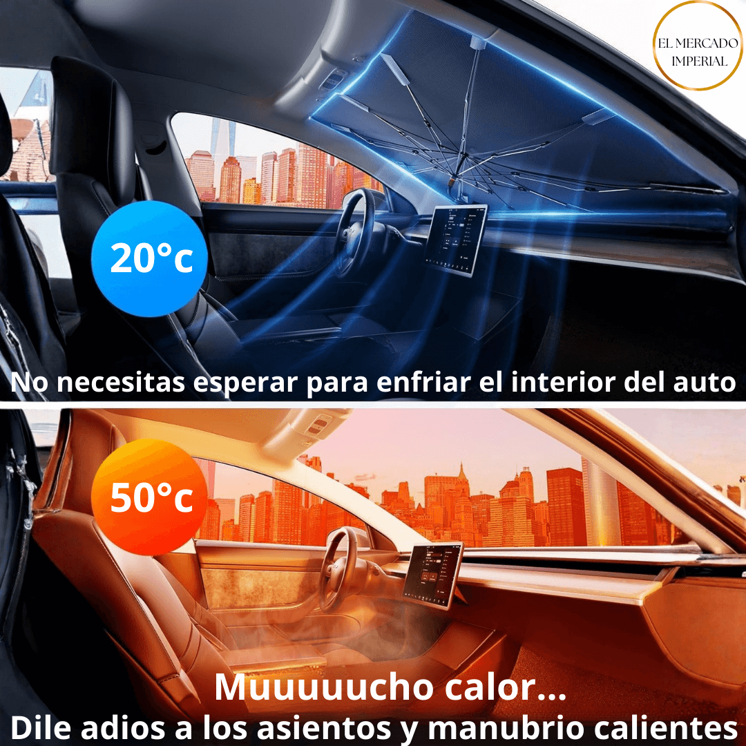 SunBlocker® / Parasol Plegable para Auto ☀️🚗❄️
