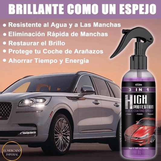 RECUBRIMIENTO CERAMICO 3 EN 1 / LAVA - PROTEGE - BRILLO MÁXIMO
