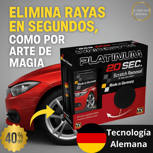 Removedor de rayones PLATINUM ® ✨🚗