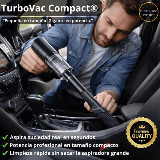 MINI ASPIRADORA TurboVac Compact® 🚀