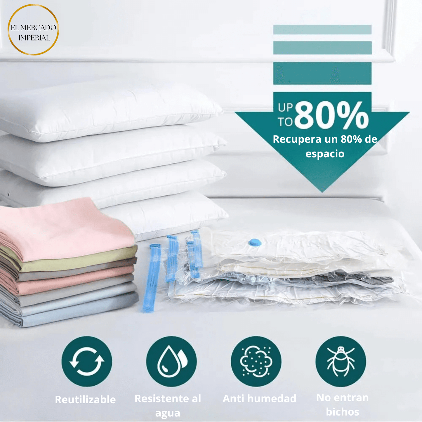 Pack 3 Bolsas de vacio 70cm x 100cm