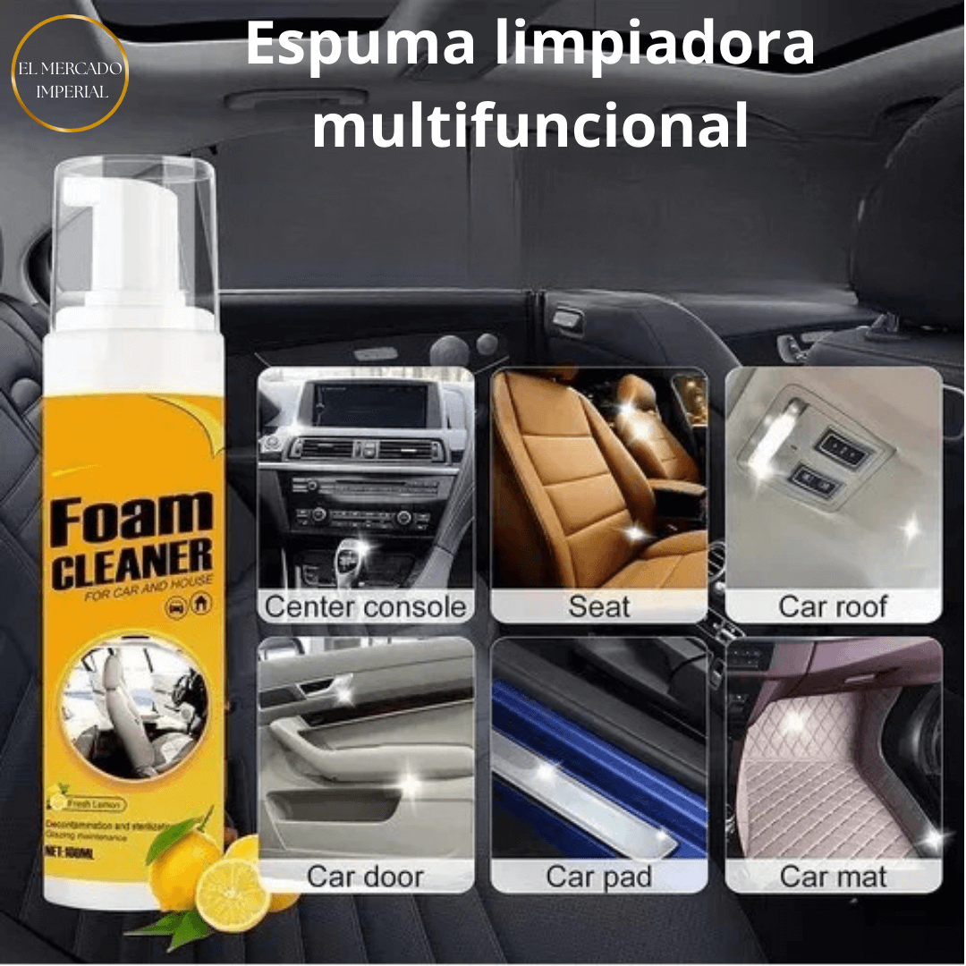 Espuma limpiadora de vehiculos Interior/Exterior