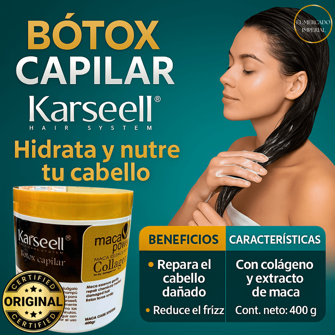 Botox Capilar Colageno KARSEELL Original 400gr