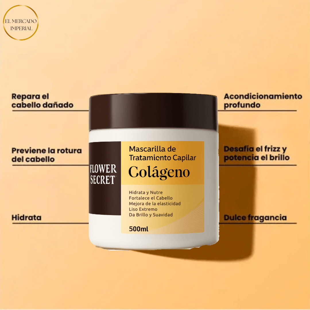 Tratamiento Capilar de Colageno 500ML + 1 envase adicional de REGALO
