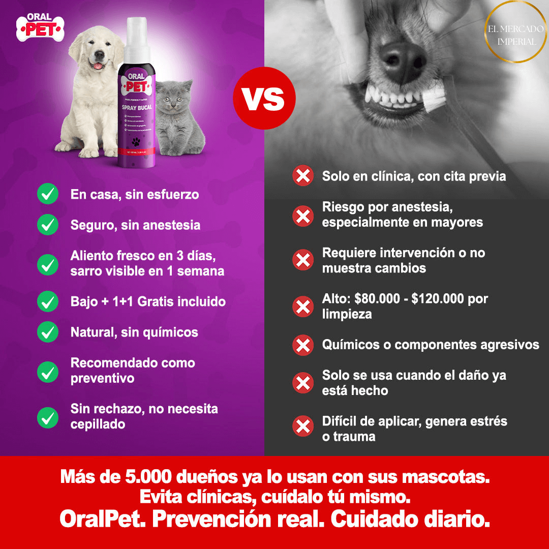 Spray Bucal mascotas / OralPet® 🦷✨