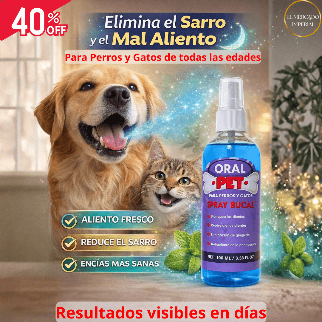 Spray Bucal mascotas / OralPet® 🦷✨