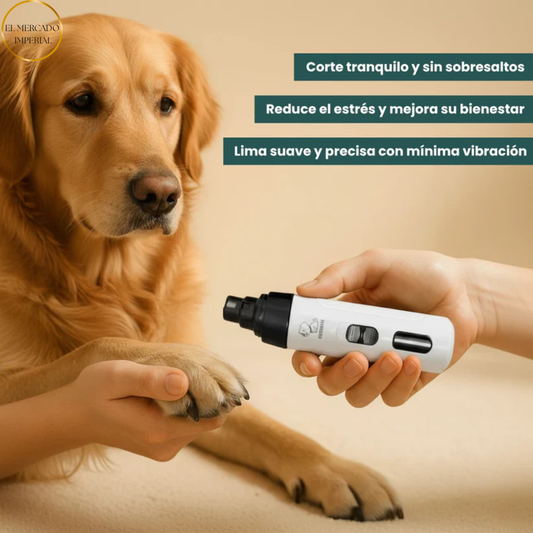 Limador de Uñas Mascotas + 3 Limas 360° / SafePaws Trim® 🛡️🐾