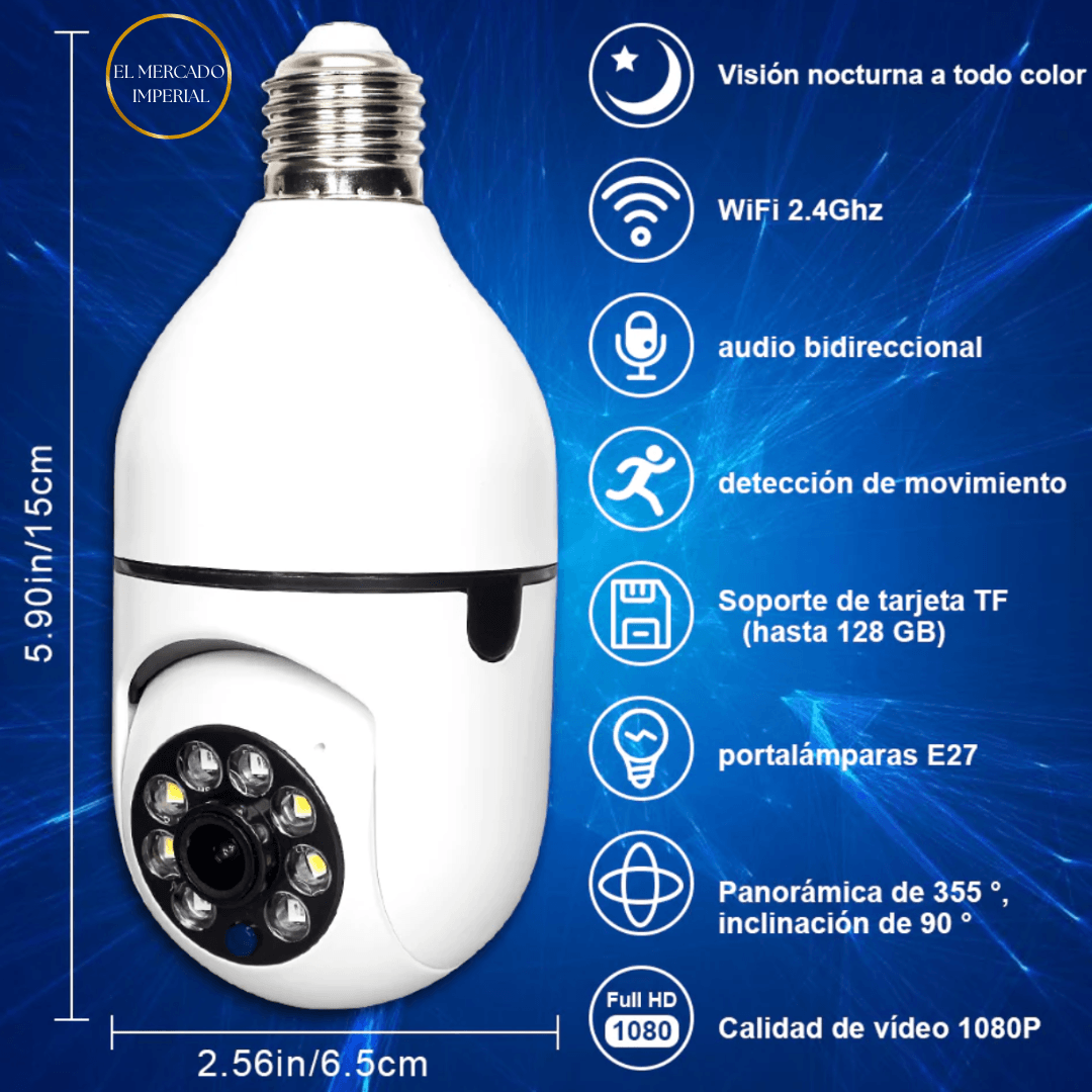 Camara de seguridad Wifii / SafeControl®