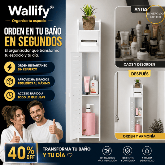 Organizador de baño / Wallify®