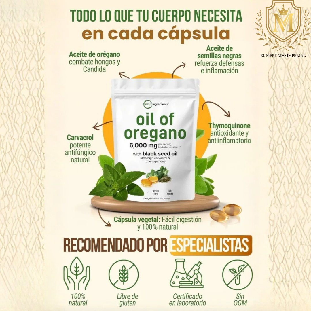 🌿Aceite de Orégano 100% puro y natural/ VitaOreg