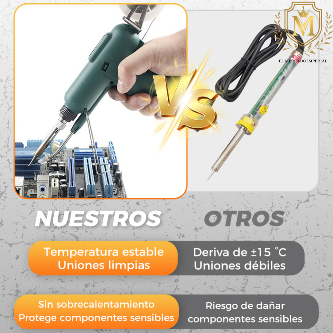 Soldador de estaño eléctrico 60 Wats / SoldaMax