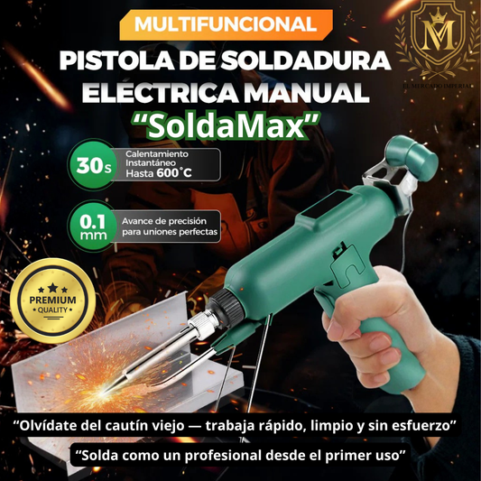 Soldador de estaño eléctrico 60 Wats / SoldaMax