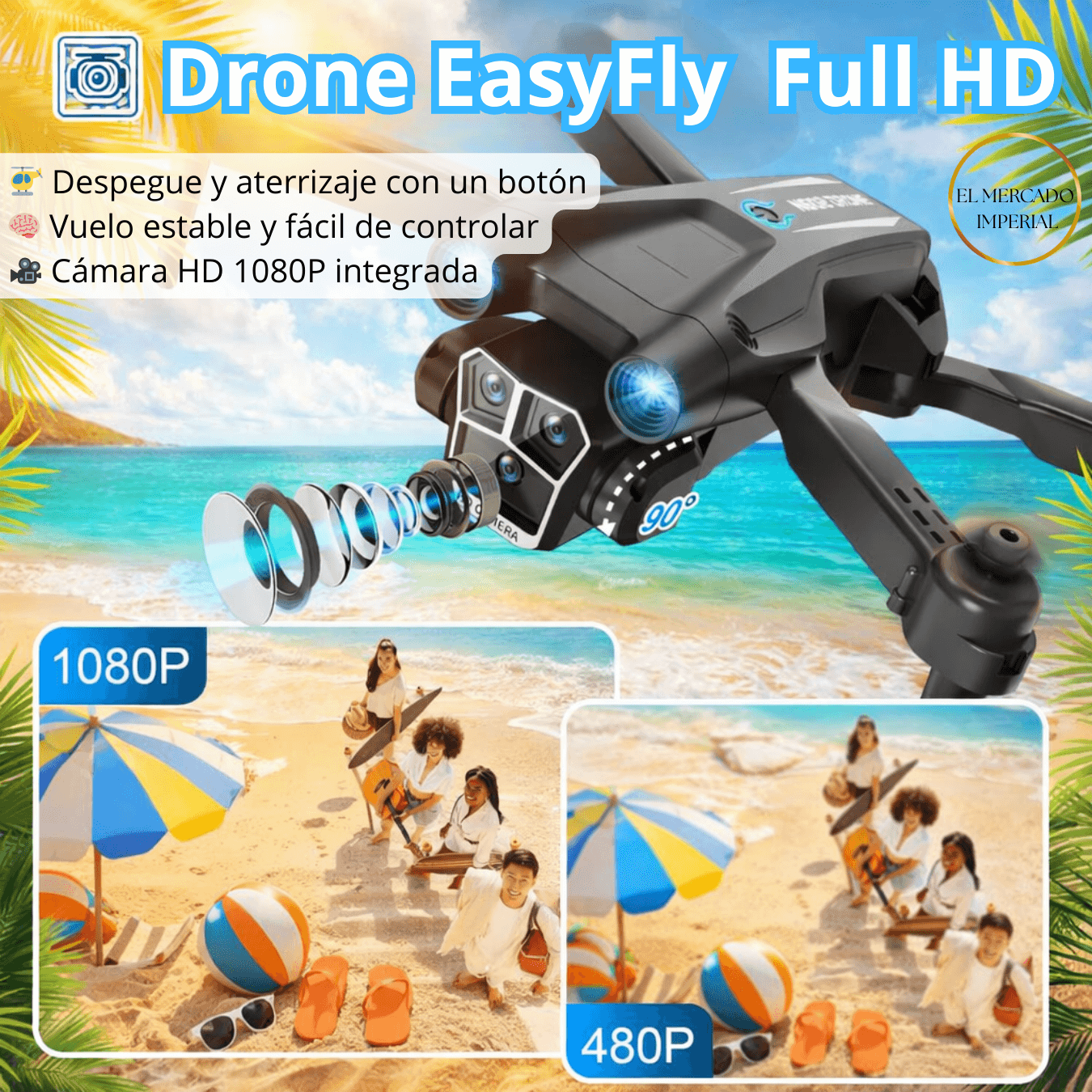 EasyFly Drone® ☀️🚁 / Verano sin limites
