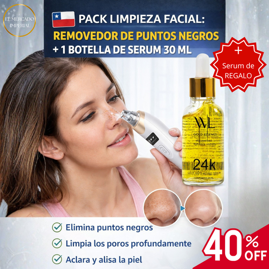 Pack Removedor de puntos negros + Serum 30 ml