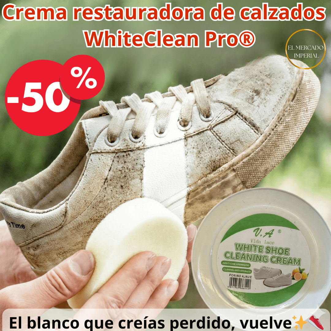 Crema restauradora de calzados WhiteClean Pro® ✨👟
