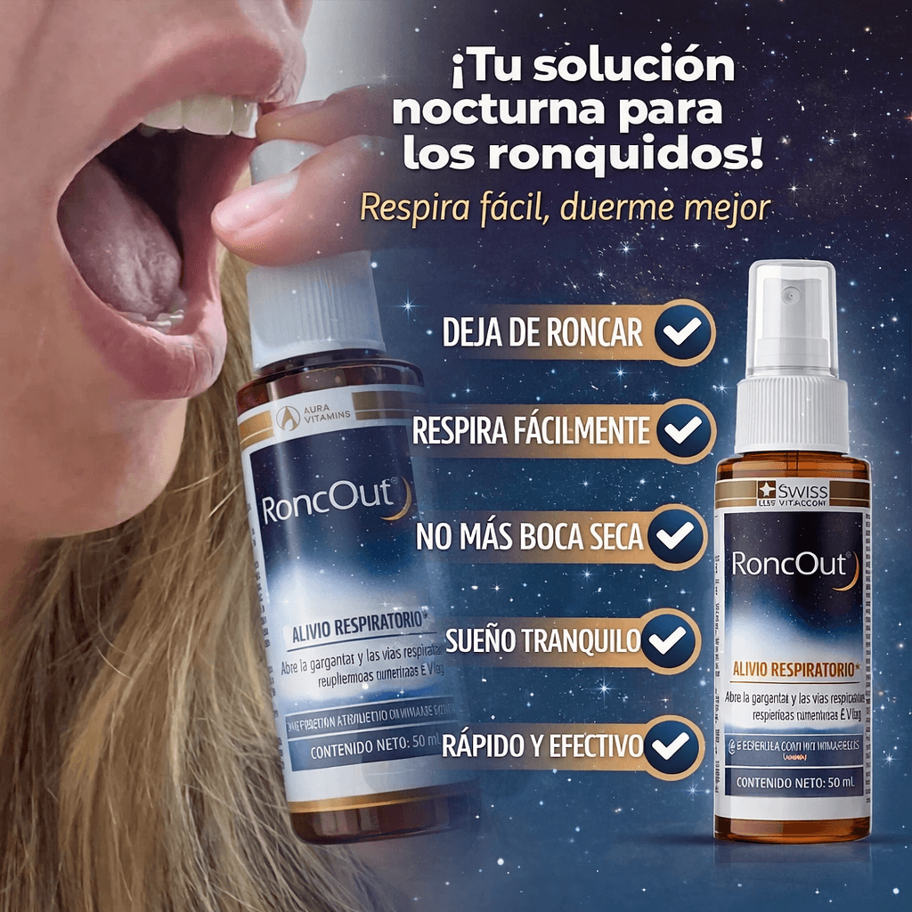 Spray para Ronquidos / RoncOut® 😴✨