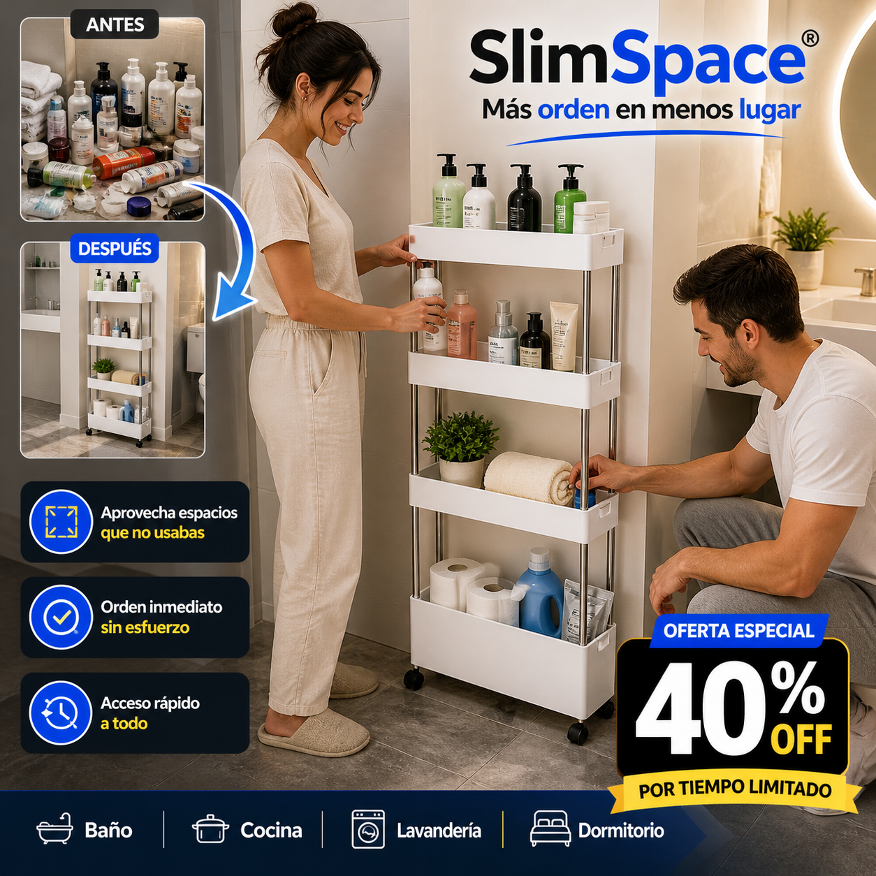 Estante de almacenamiento / SlimSpace®