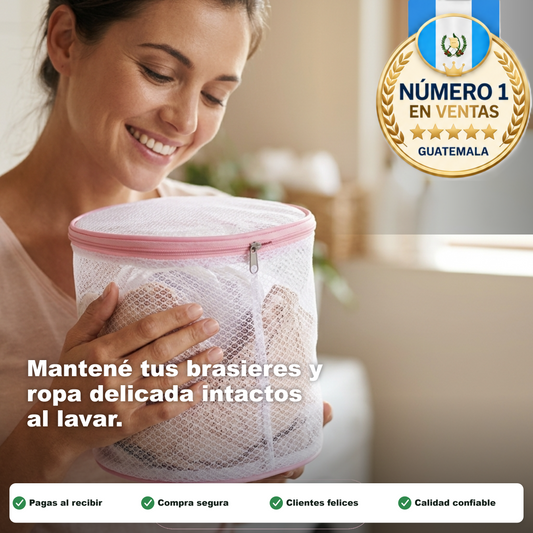 Bolsa de Malla para Lavar Ropa Delicada — Portada