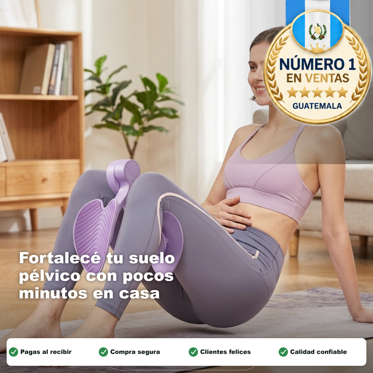 Entrenador de Suelo Pélvico y Glúteos — Portada